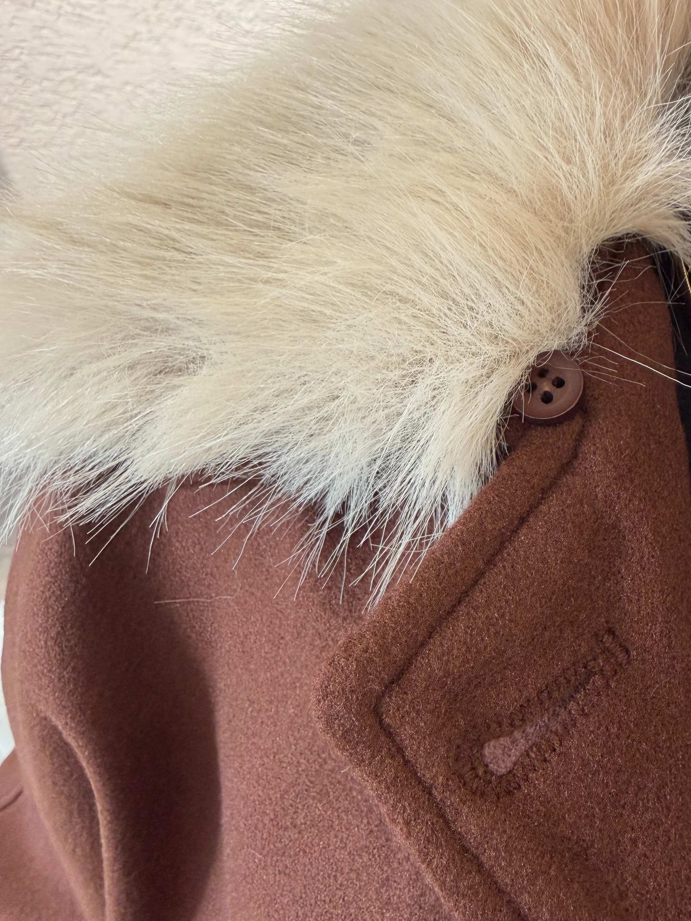 ZR Model Çıkarılabilir Kürk Detaylı Kaşe Ceket