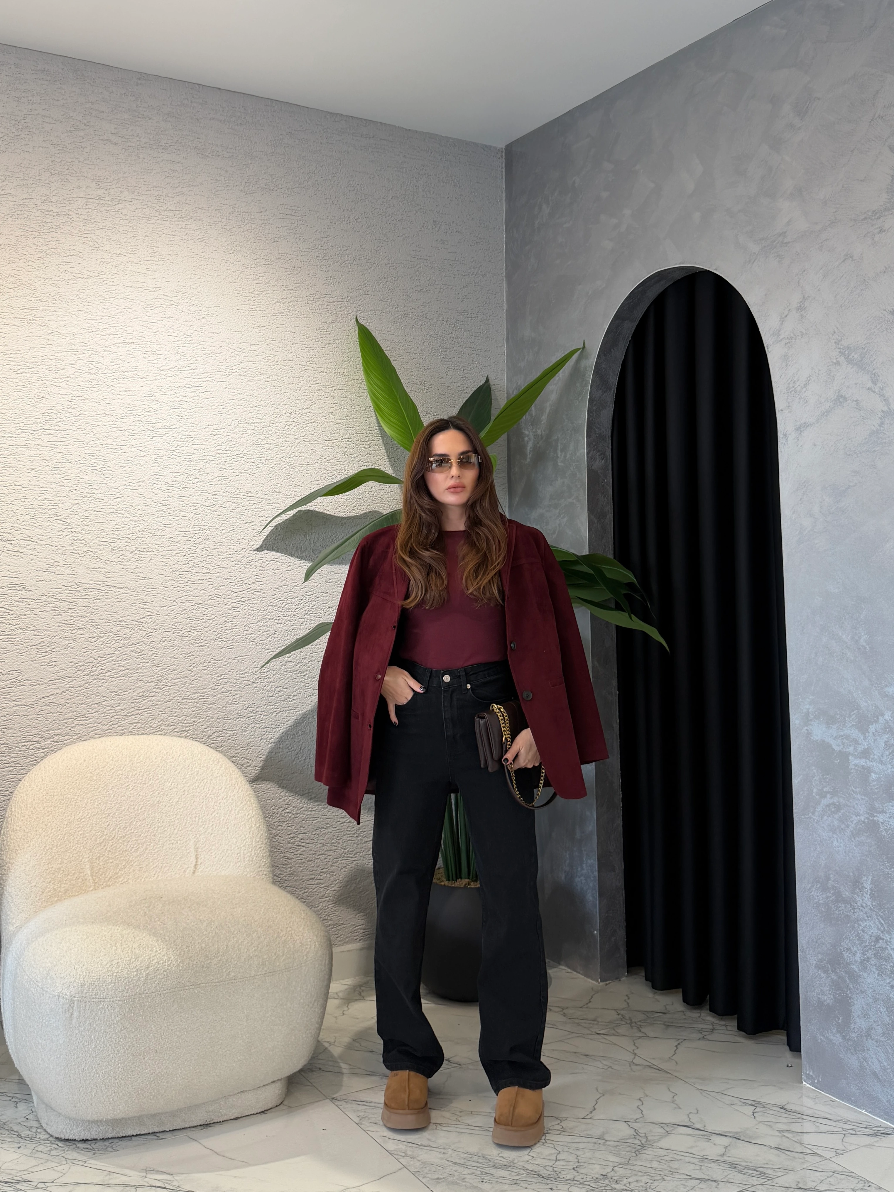 Yüksek Bel Palazzo Jean