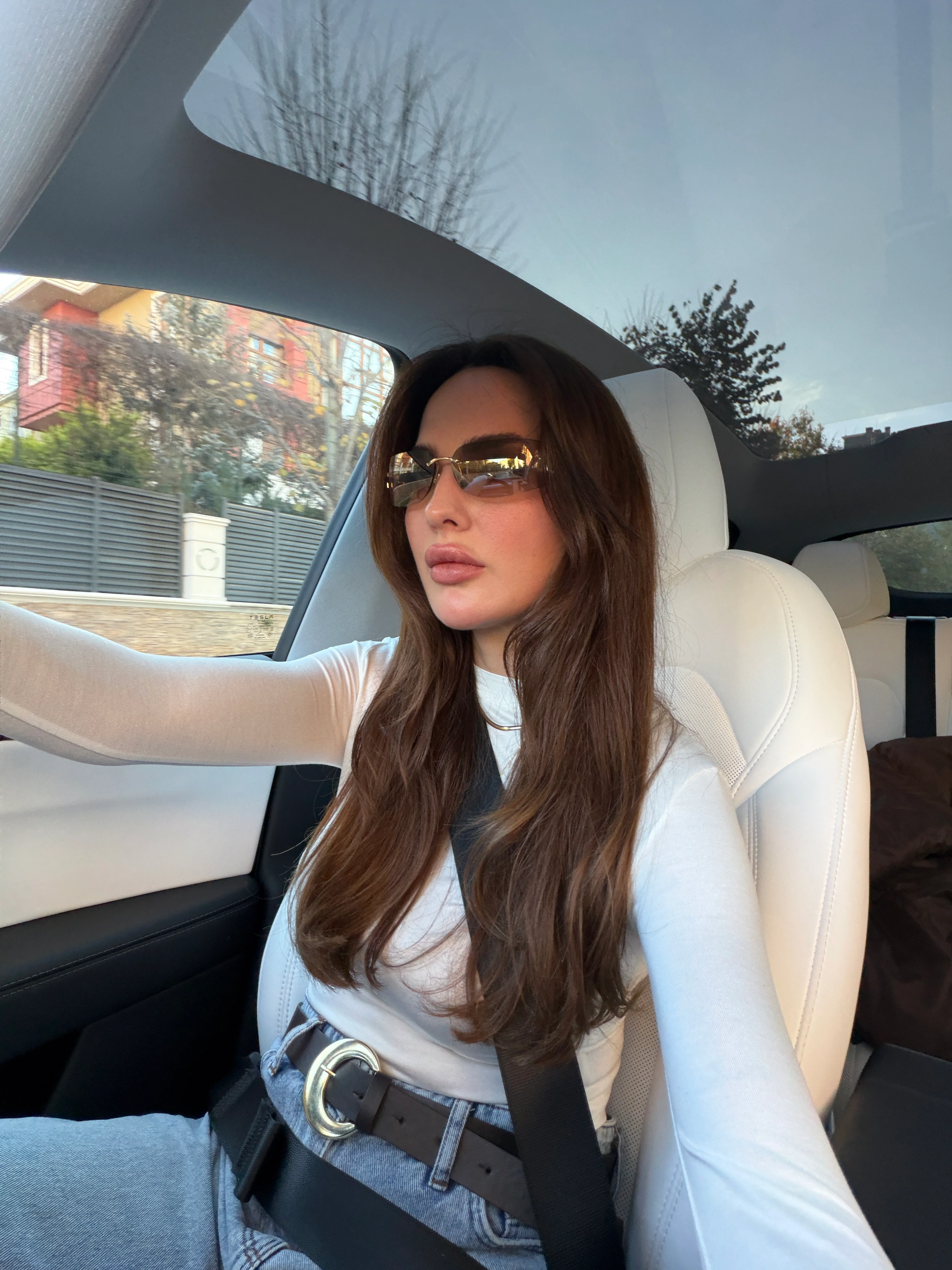 Parmak Geçirmeli Likralı Body 