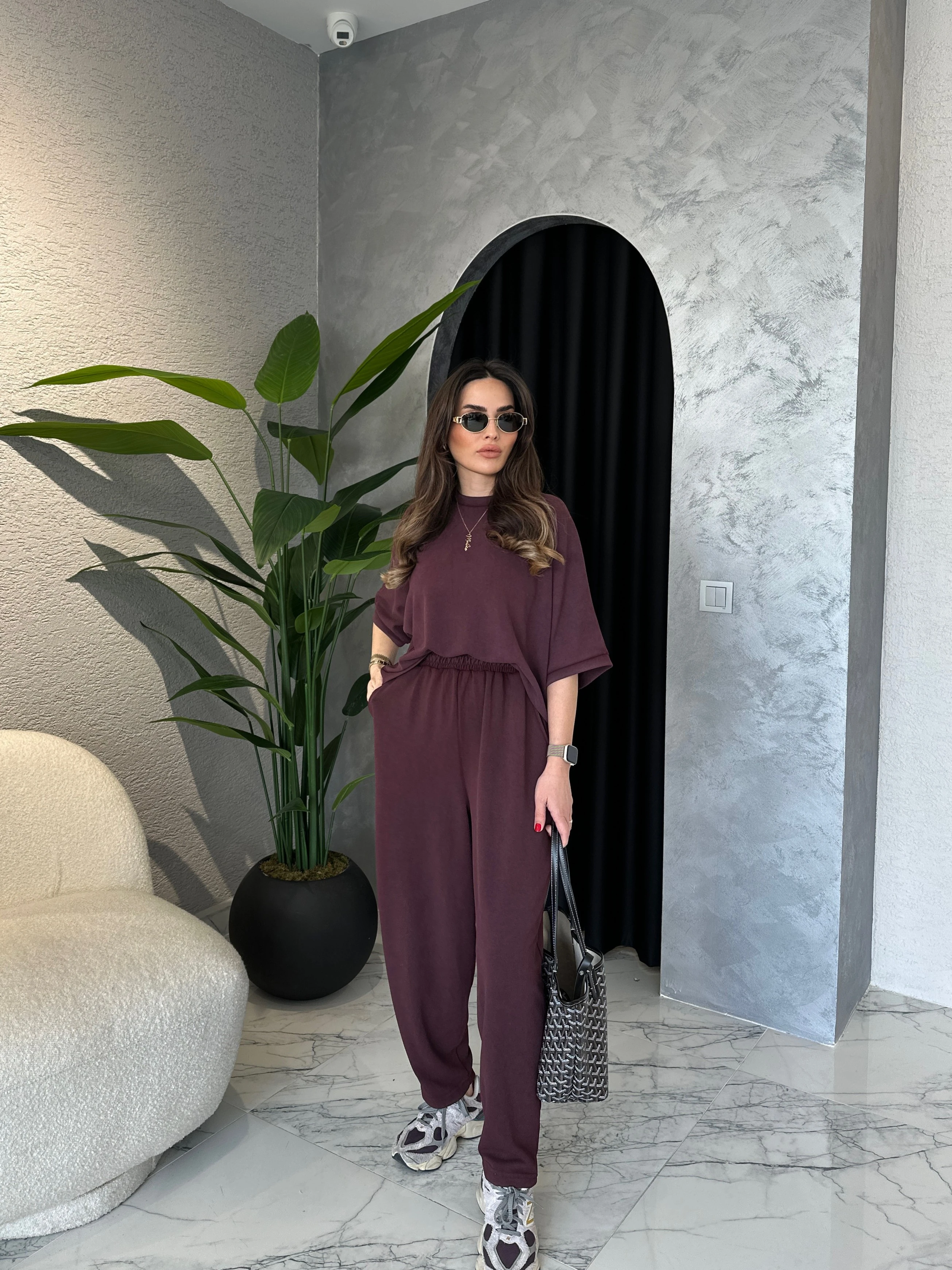 Modal Kumaş Yıkamalı Takım