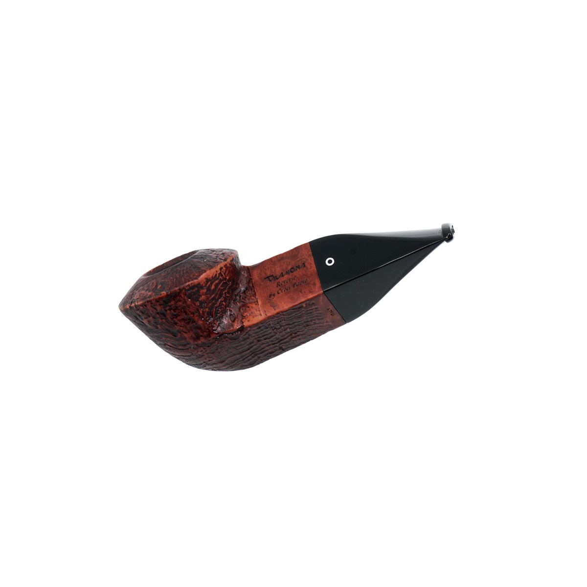 Talamona Reverse 9mm. Filtreli Akrilik Saplı Pipo 104178