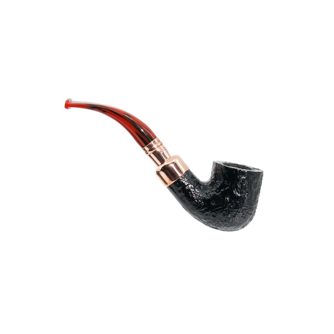 Peterson Christmas 2024 Copper Spigot Sandblasted 1 9mm. Filtreli Akrilik Saplı Pipo 205954