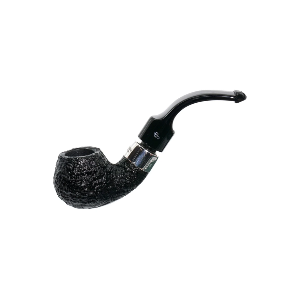 Peterson Deluxe System Sandblasted 3s 9mm. Filtreli Akrilik Saplı Pipo 206404