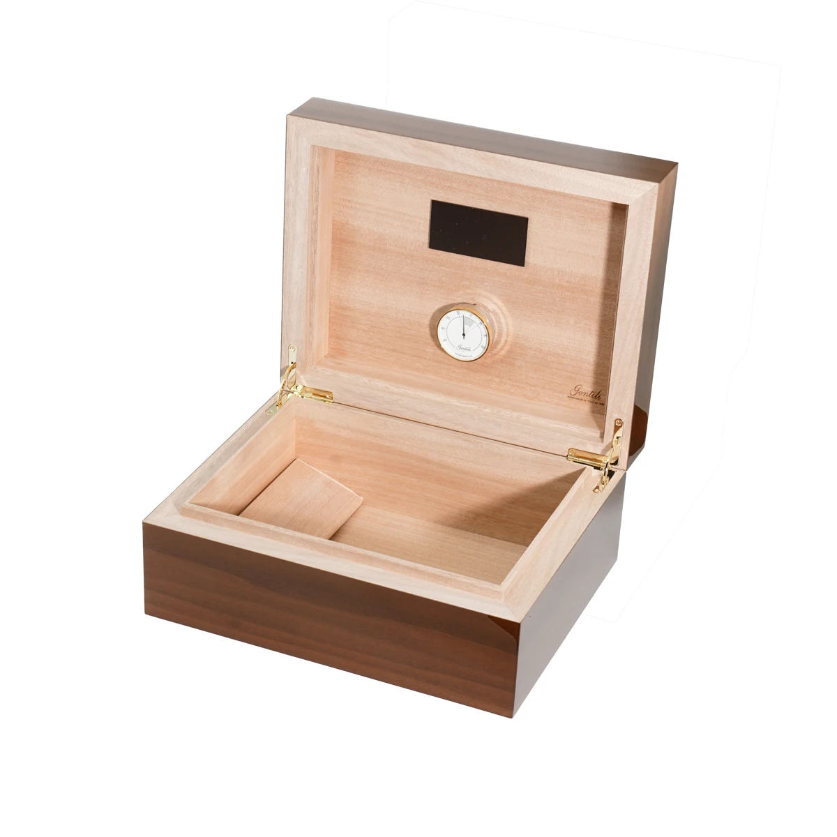 Gentili Emilio Kahverengi Ahşap Kaplama Humidor 373037
