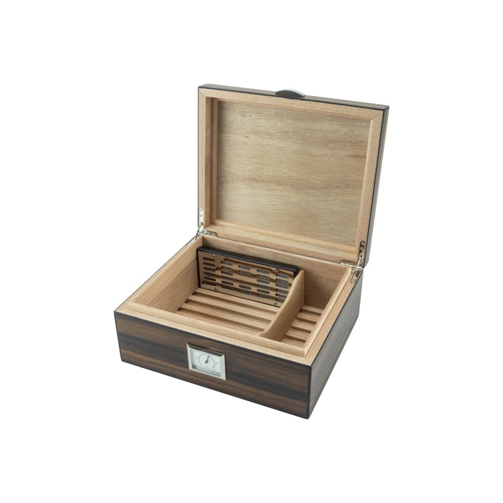 Hauser Brown Wood
  Covering Humidor 561231