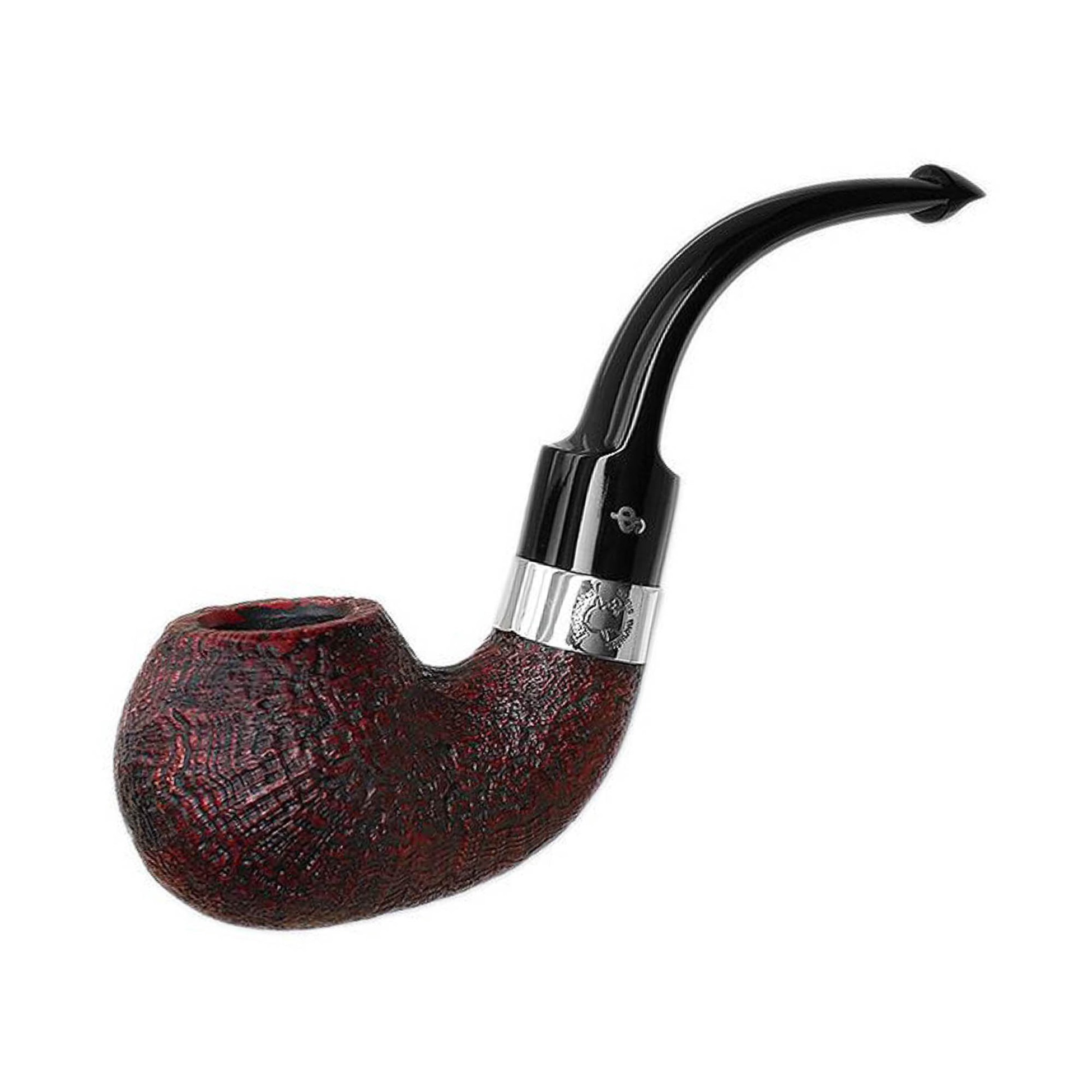 Peterson Sherlock Holmes
  Sandblasted Lestrade 9mm. Filtreli Vulcanite Saplı Pipo 205750