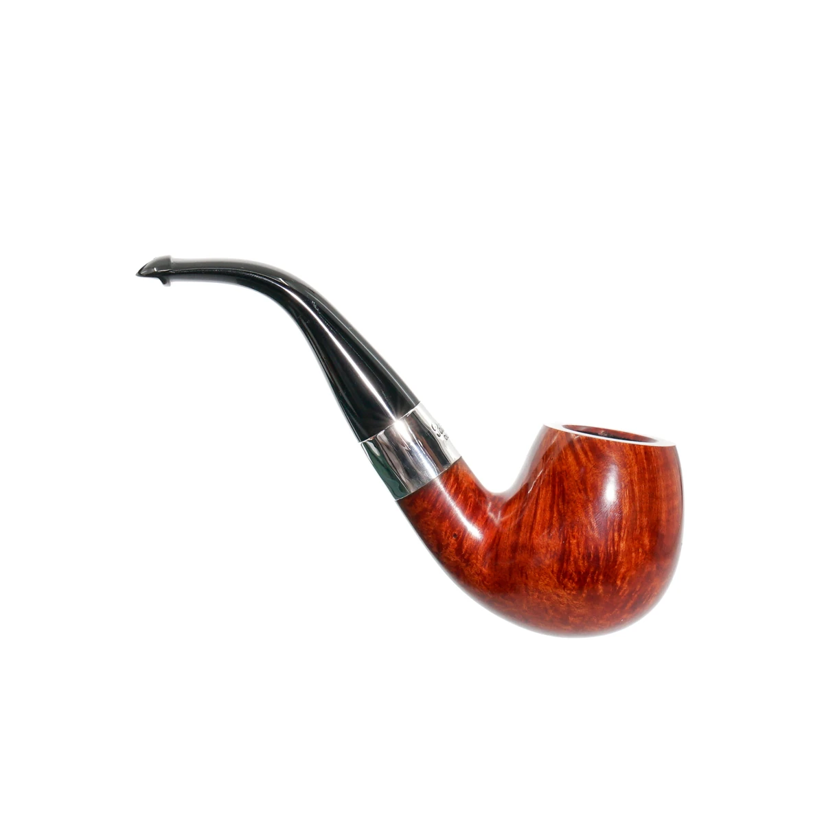 Peterson Deluxe Classic Terracotta 68 9mm. Filtreli Vulcanite Saplı Pipo 206379