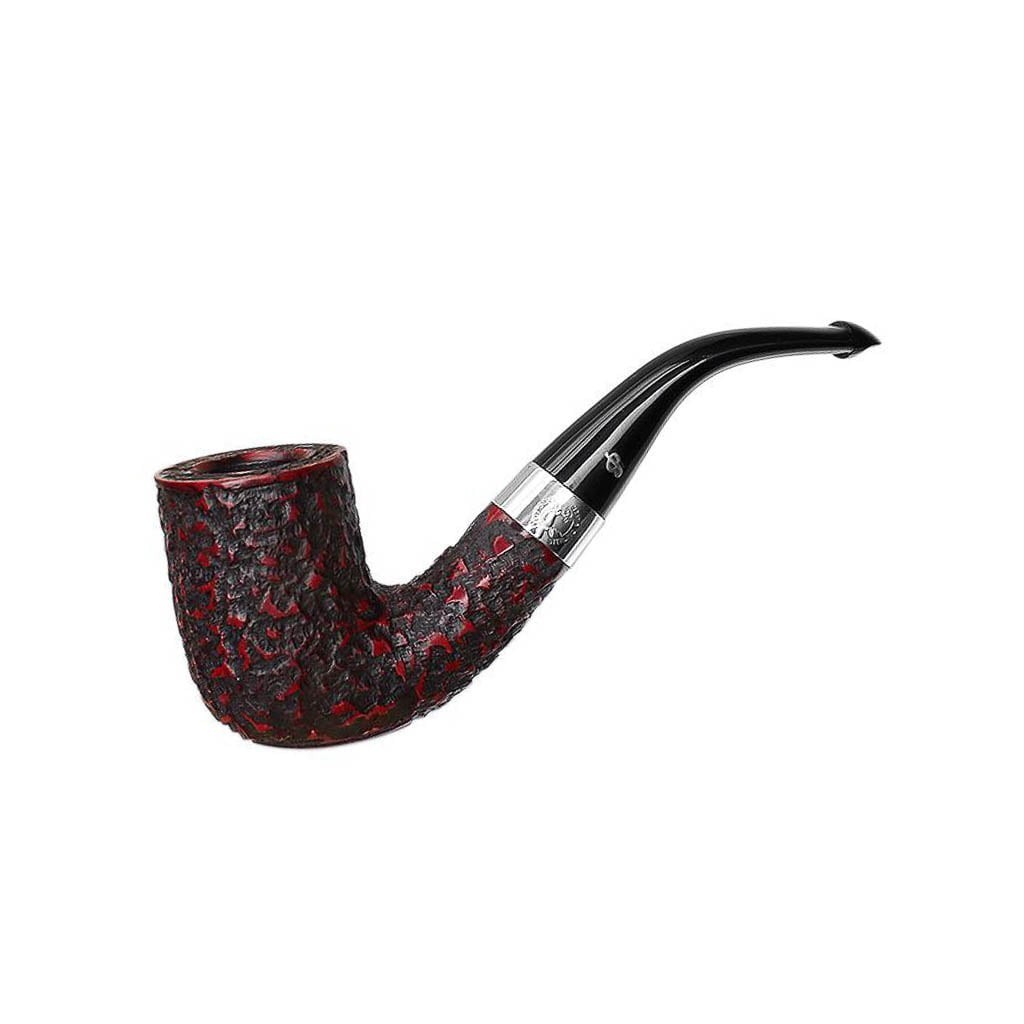 Peterson Sherlock Holmes
  Rusticated Rathbone 9mm. Filtreli Vulcanite Saplı Pipo 205614