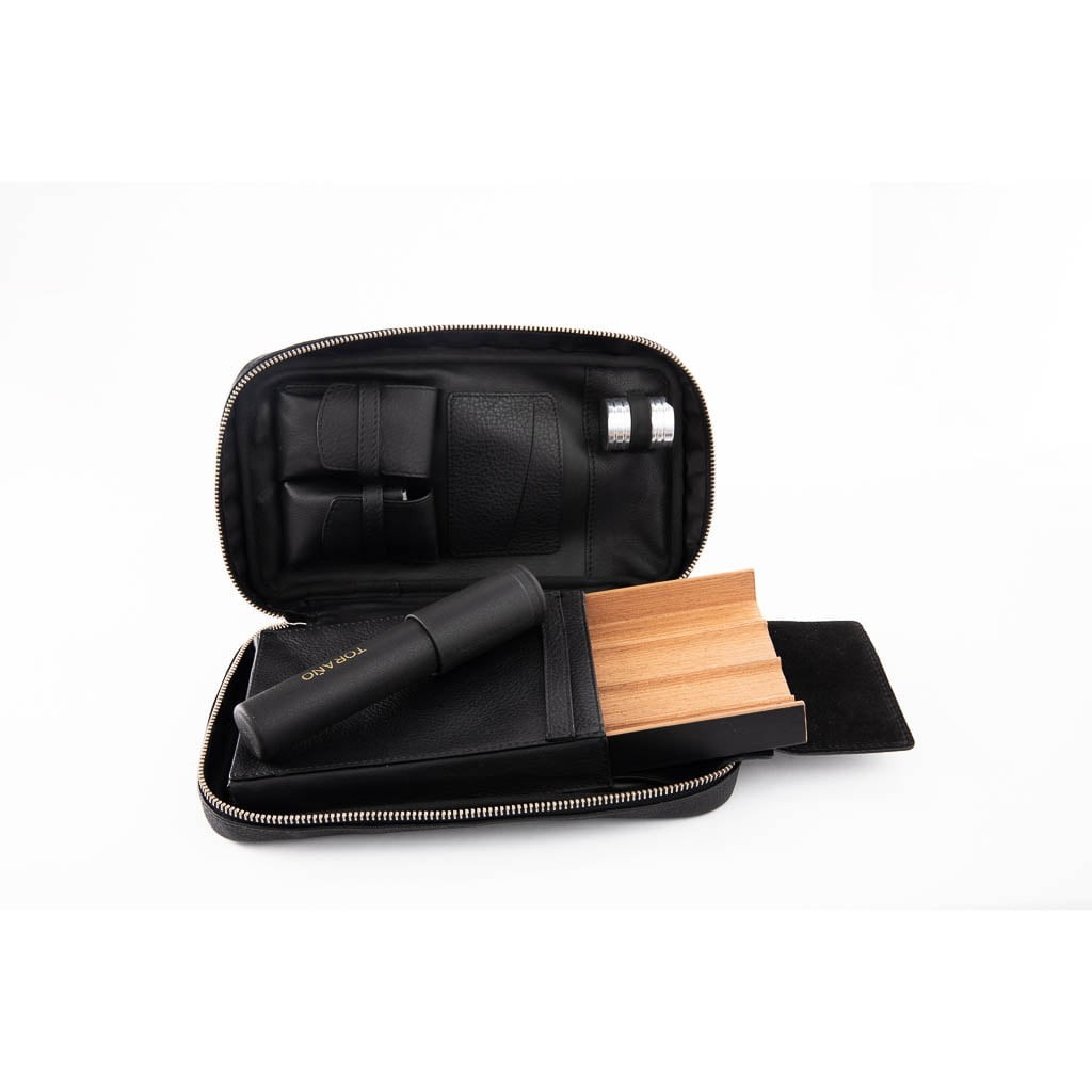 Ramos Black Leather Cigar Bag
  620912