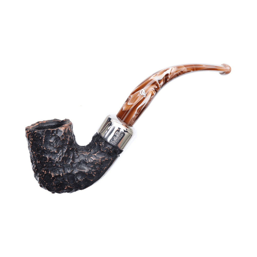 Peterson Derry Rusticated 338 9mm. Filtreli Akrilik Saplı Pipo 206060