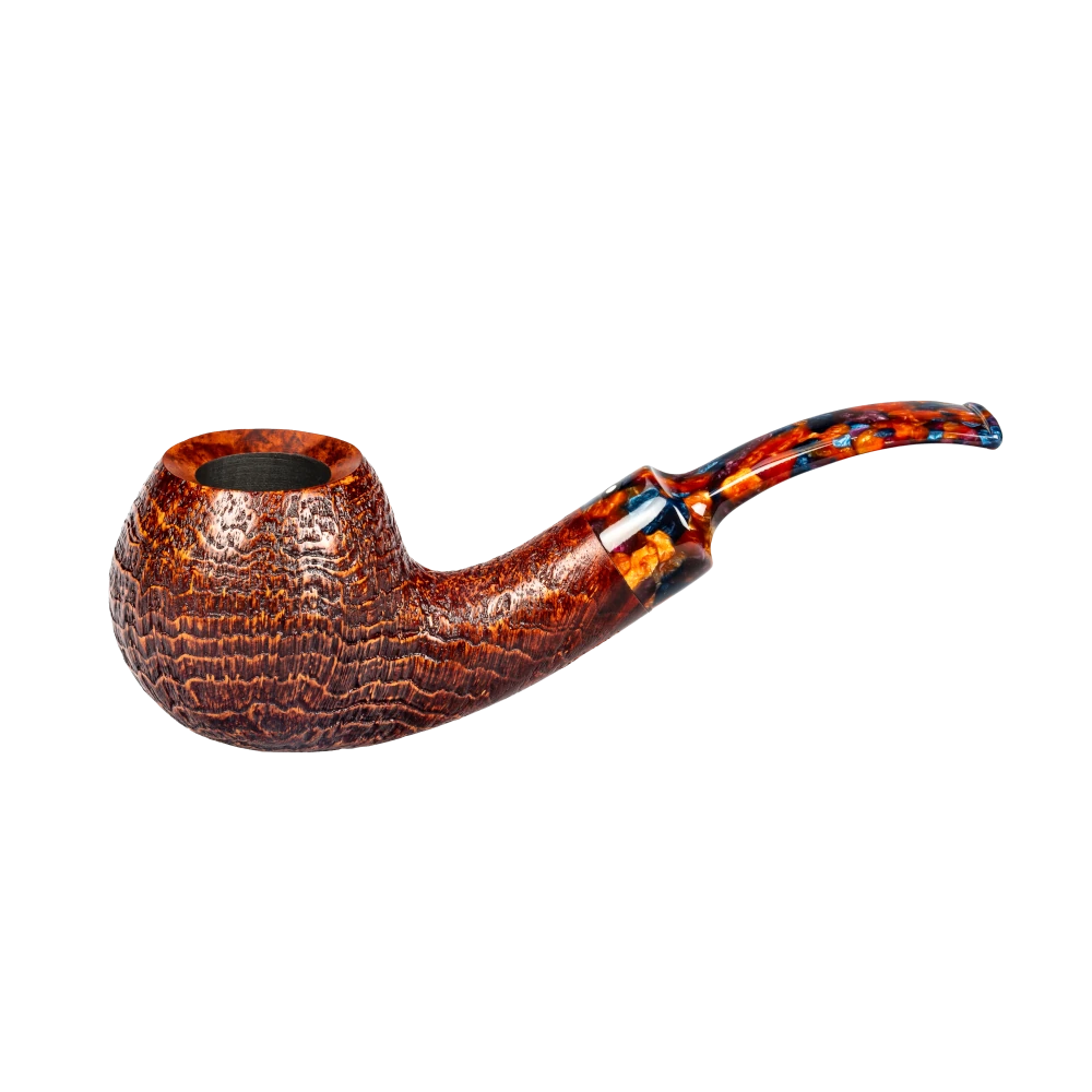 Vauen Harlekin HK537 9mm. Filtreli Akrilik Saplı Pipo