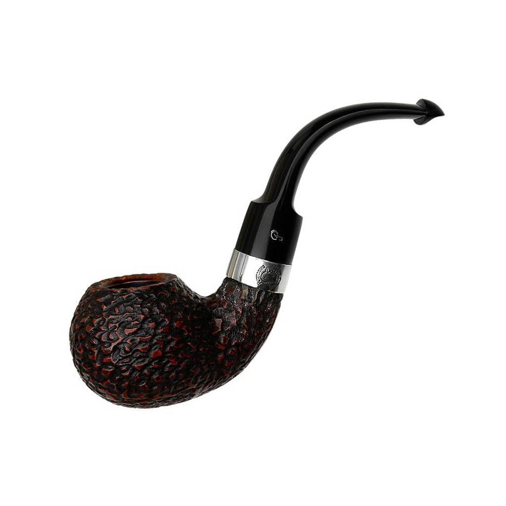 Peterson Sherlock Holmes
  Rusticated Lestrade 9mm. Filtreli Vulcanite Saplı Pipo 205553