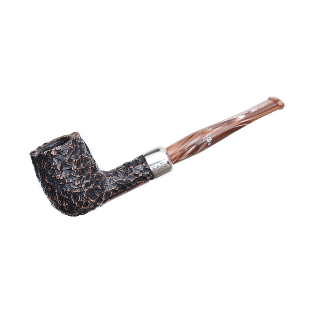 Peterson Derry Rusticated 6 9mm. Filtreli Akrilik Saplı Pipo 206063