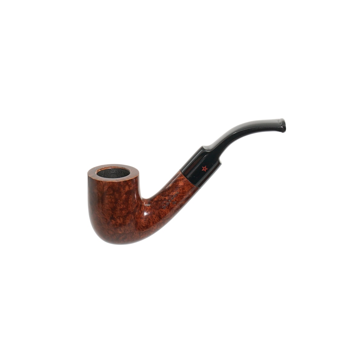 Şahin Kırmızı Yıldız Mod Cha 808 9mm. Filtreli Akrilik Saplı Pipo 237104