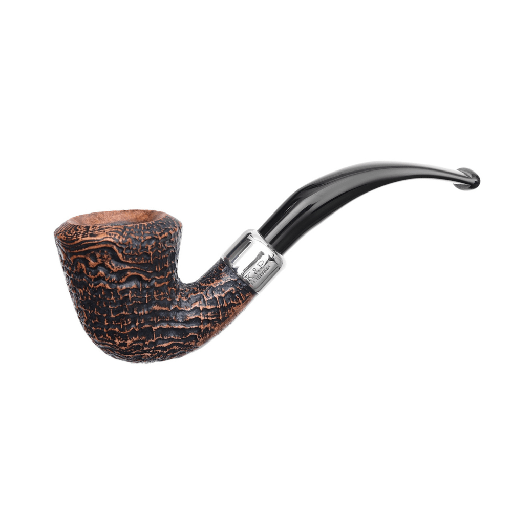 Peterson Arklow Sandblasted B10 9mm. Filtreli Akrilik Saplı Pipo 206133