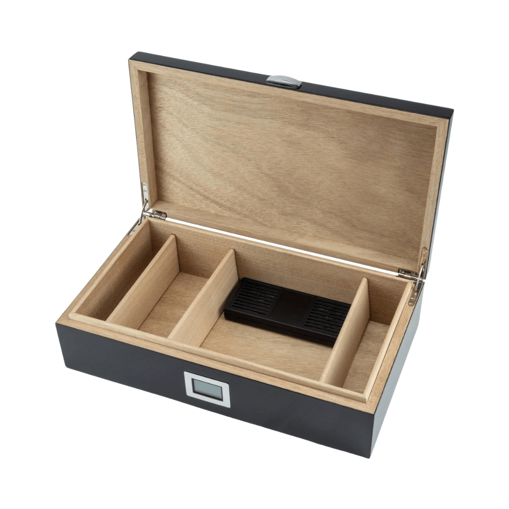 Hauser Siyah Baskı Humidor 561371