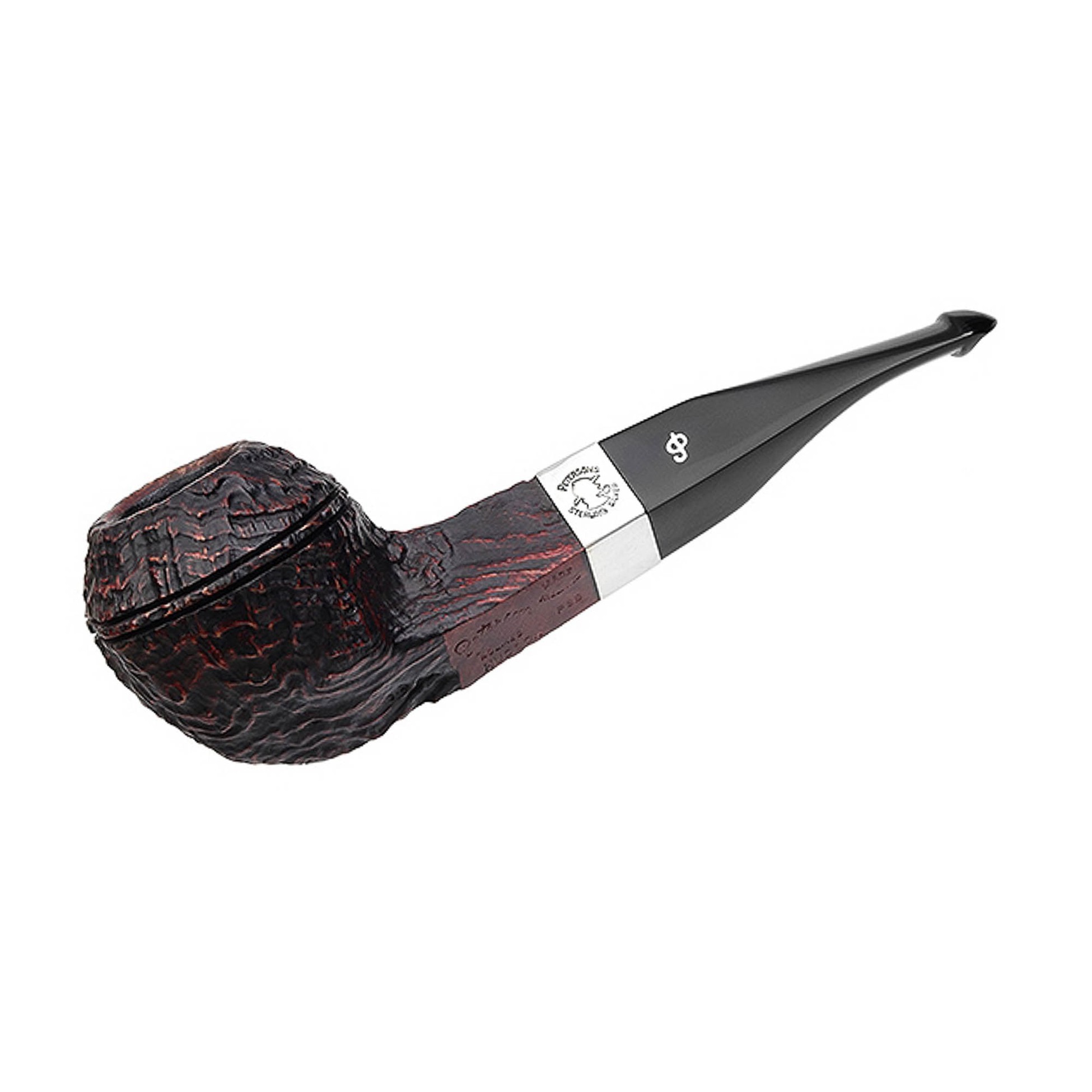 Peterson Sherlock Holmes
  Rusticated Hudson 9mm. Filtreli Vulcanite Saplı Pipo 205700