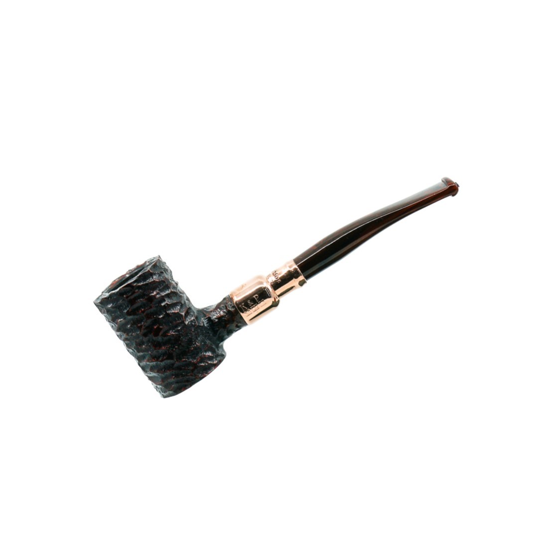 Peterson Christmas 2024 Copper Spigot Rusticated 701 Filtresiz Akrilik Saplı Pipo 205953