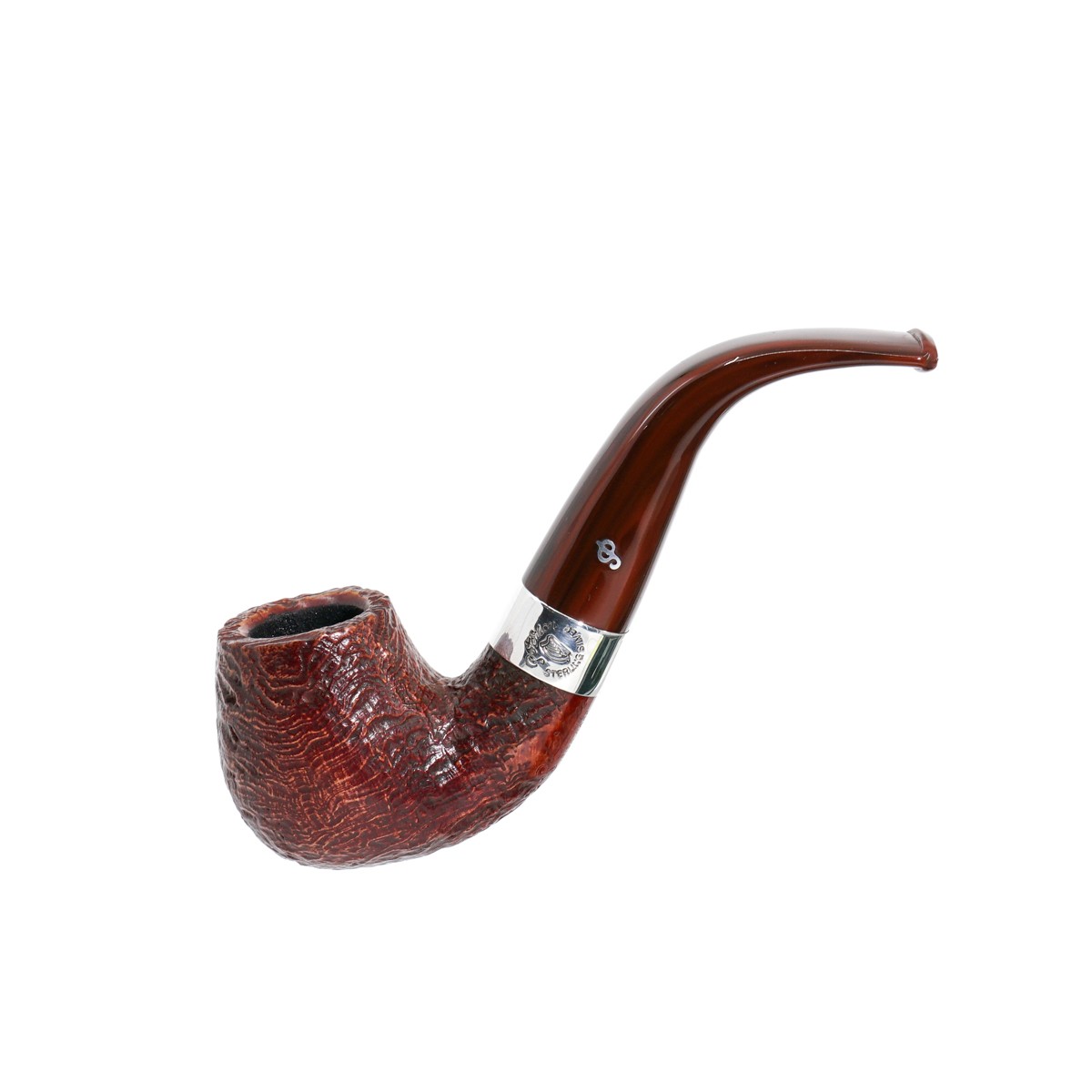 Peterson Irish Harp Sandblasted 221 9mm. Filtreli Akrilik Saplı Pipo 205941