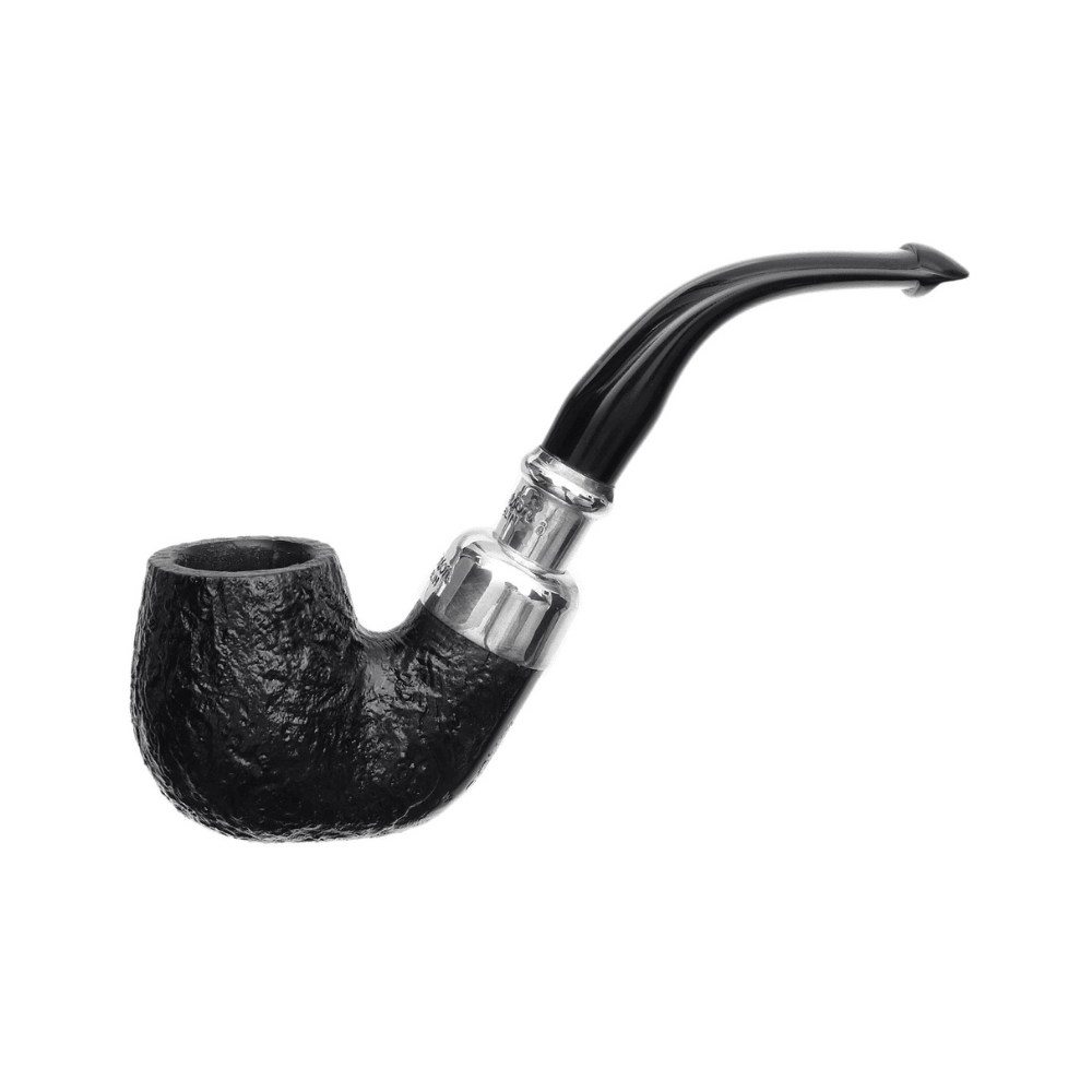 Peterson System Spigot Sandblasted 314 9mm. Filtreli Vulcanite Saplı Pipo 206092
