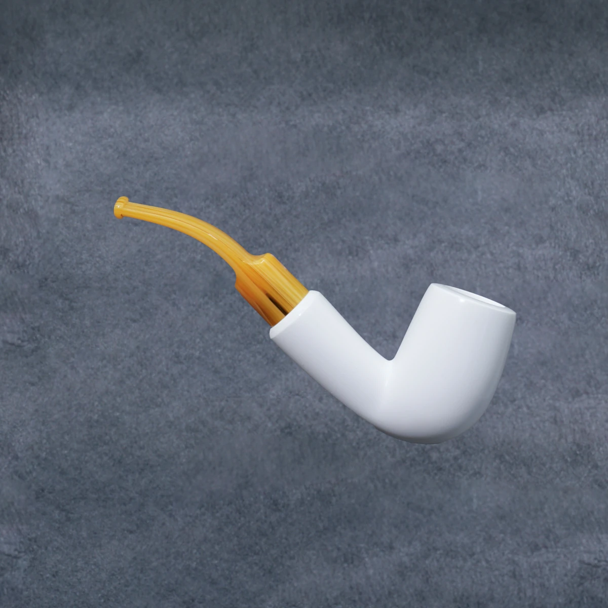 Yunar Perla 9mm. Filtreli Akrilik Saplı Lületaşı Pipo 11026M