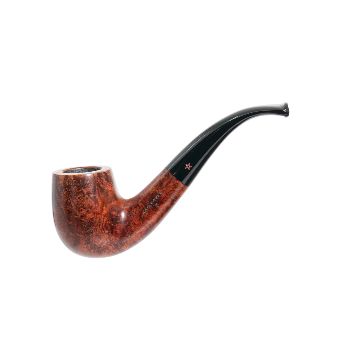 Şahin Kırmızı Yıldız X-160 9mm. Filtreli Akrilik Saplı Pipo 237088