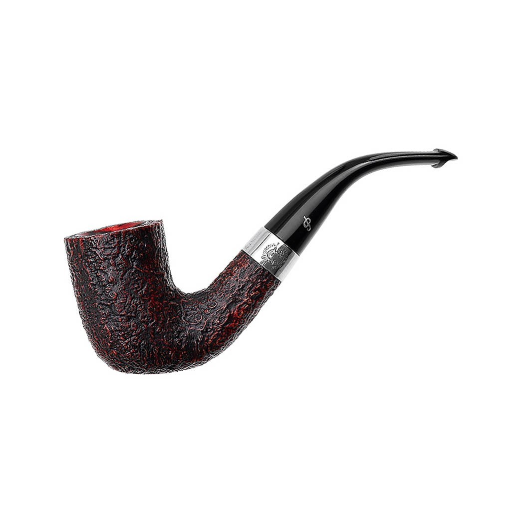 Peterson Sherlock Holmes
  Sandblasted Rathbone 9mm. Filtreli Vulcanite Saplı Pipo 205613