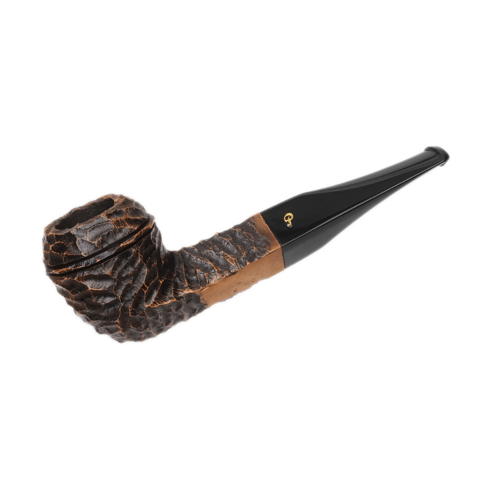 Peterson Aran Rusticated 150 9mm. Filtreli Vulcanite Saplı Pipo 206161