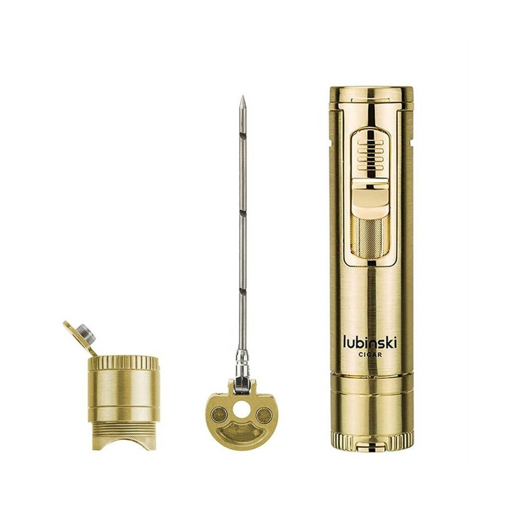 Lubinski 1 pack Torch Gold Cigar
  Lighter 8171AT