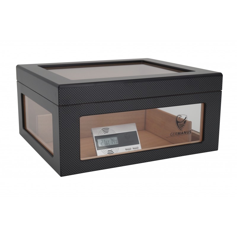 Germanus Siyah Karbon Humidor 981208