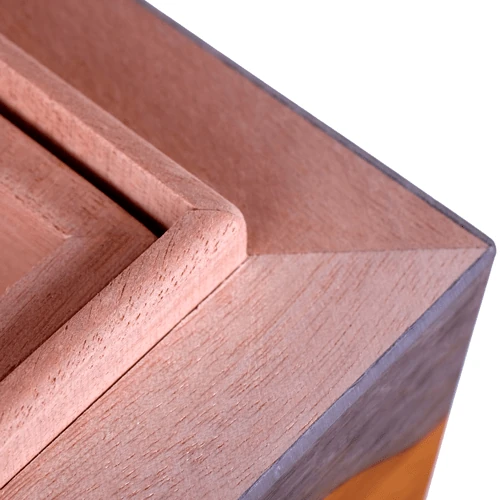 Gentili Emilio Desenli Ahşap Kaplama Humidor 373047