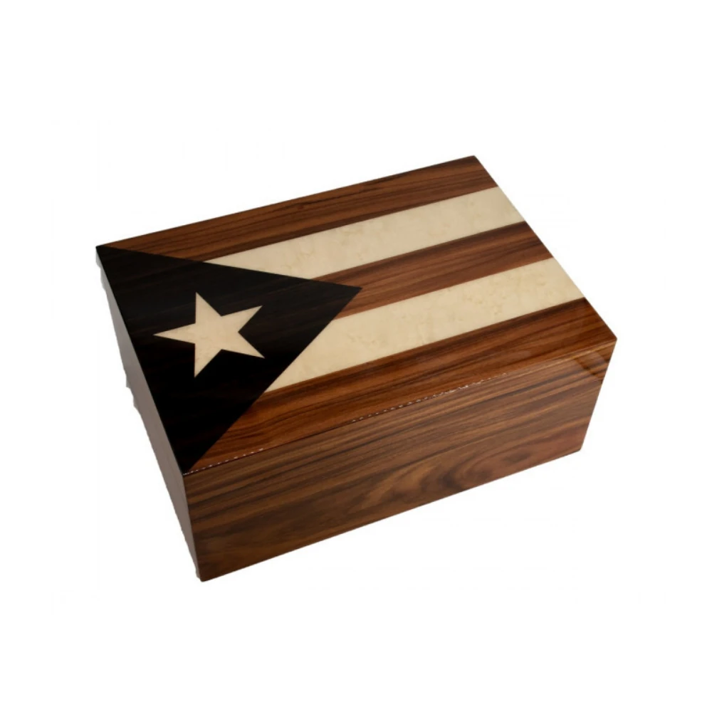 Gentili Emilio Kahverengi Ahşap Kaplama Humidor 373041