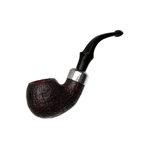 Peterson System Standard Sandblasted 302 9mm. Filtreli Akrilik Saplı Pipo