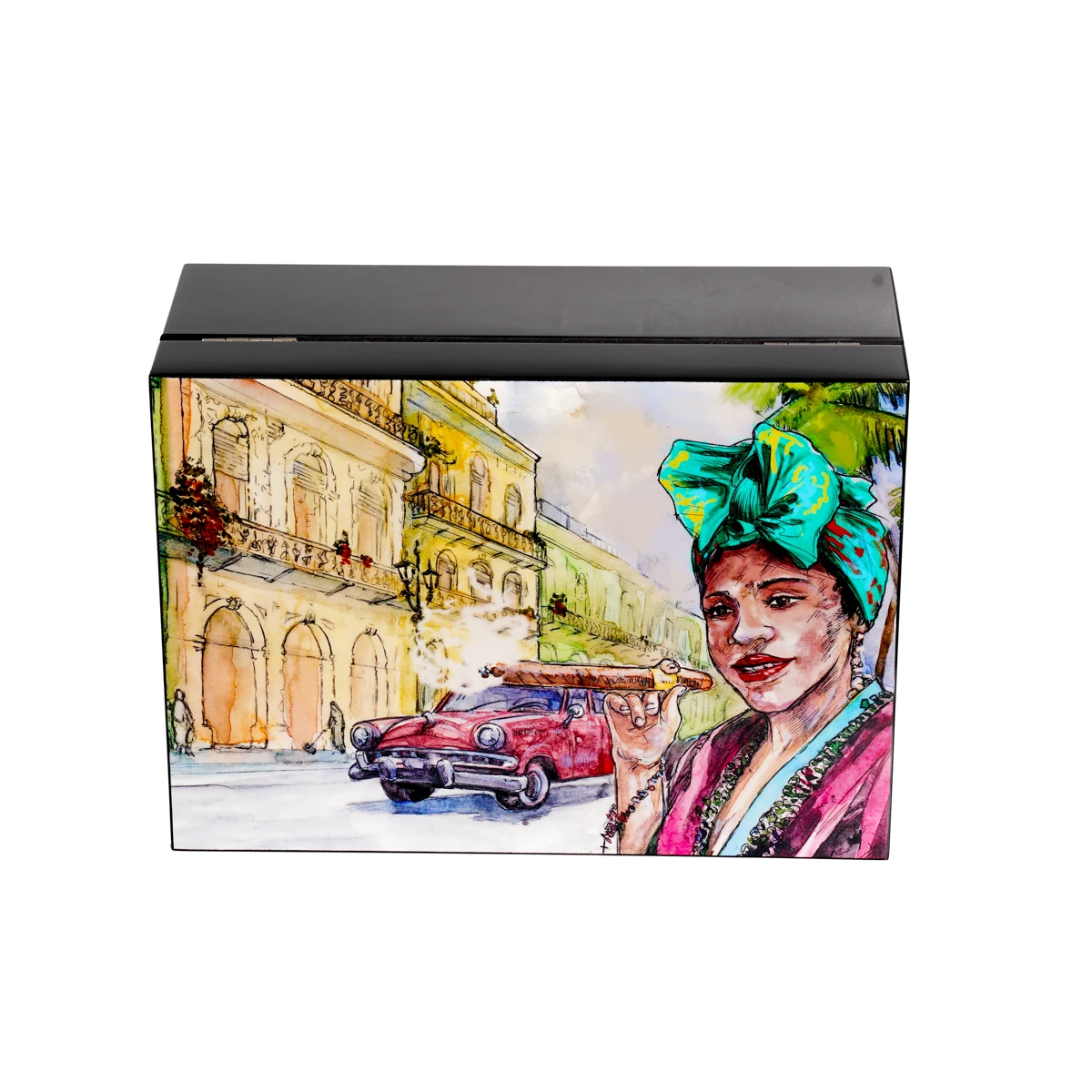 Gentili Emilio Siyah Lake Humidor 373034