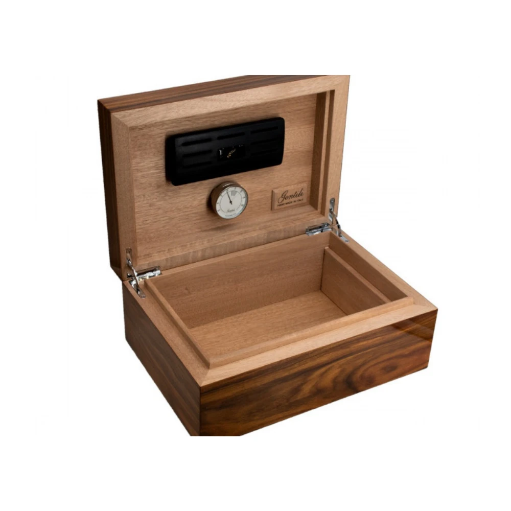 Gentili Emilio Kahverengi Ahşap Kaplama Humidor 373041