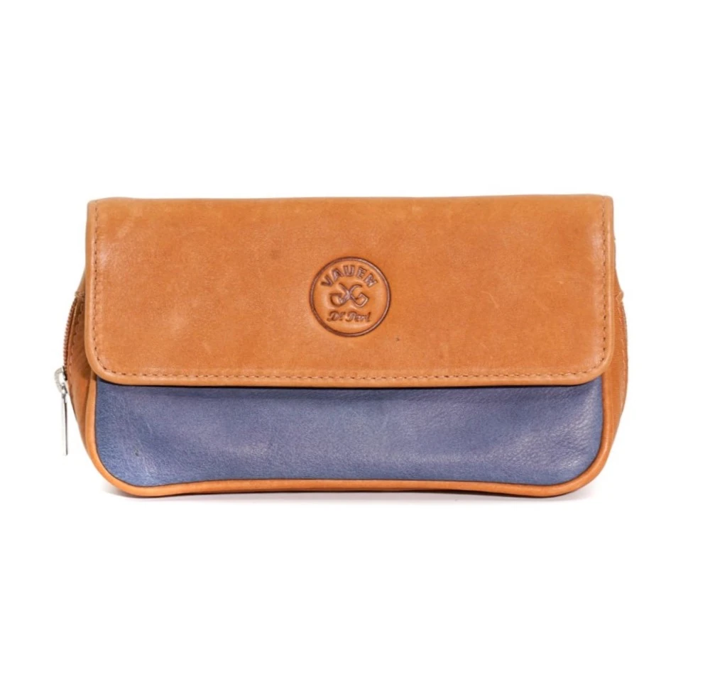Vauen 643 Lacivert Deri Pipo Çantası 650004