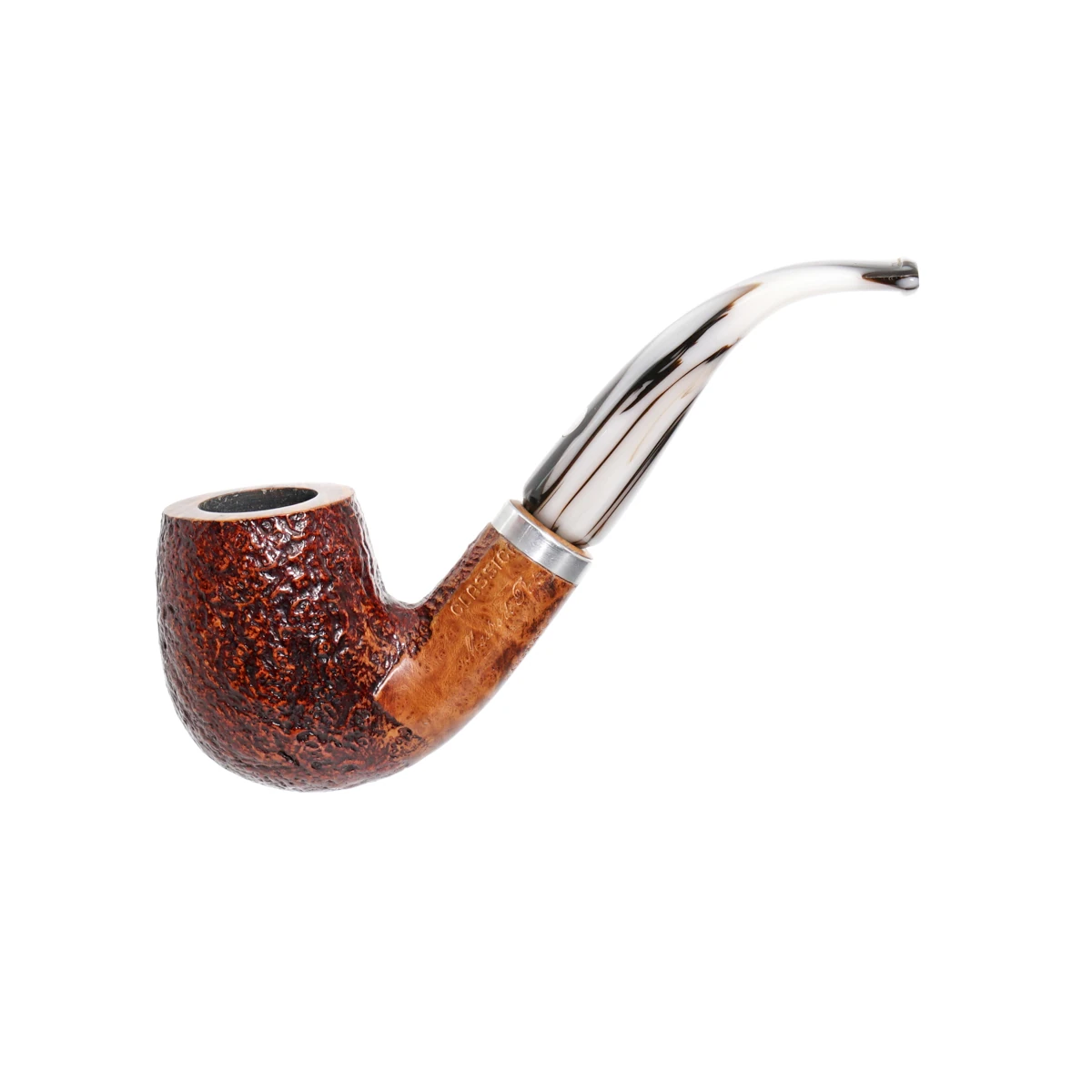 Mastro De Paja Classica Fatta A Mano 9mm. Filtreli Akrilik Saplı Pipo 203011