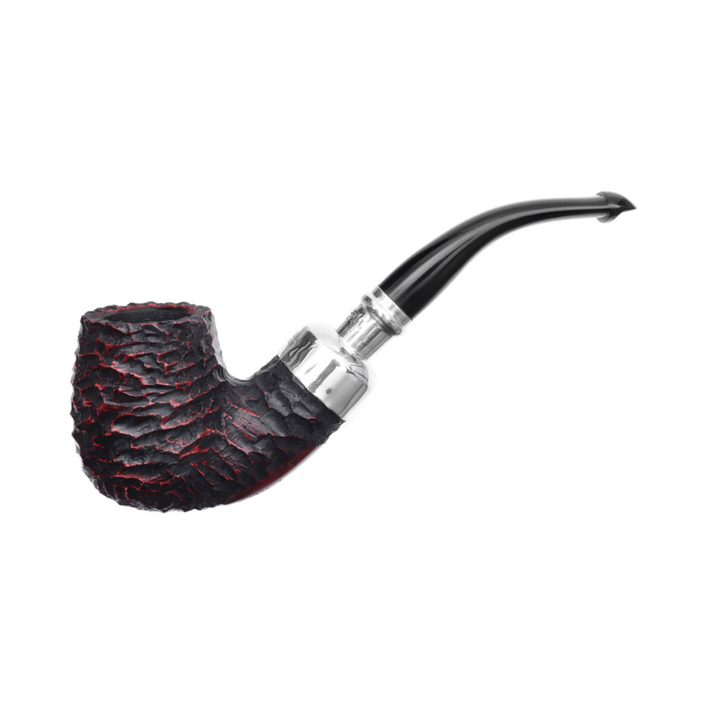 Peterson System Spigot Rusticated 307 9mm. Filtreli Vulcanite Saplı Pipo 206094