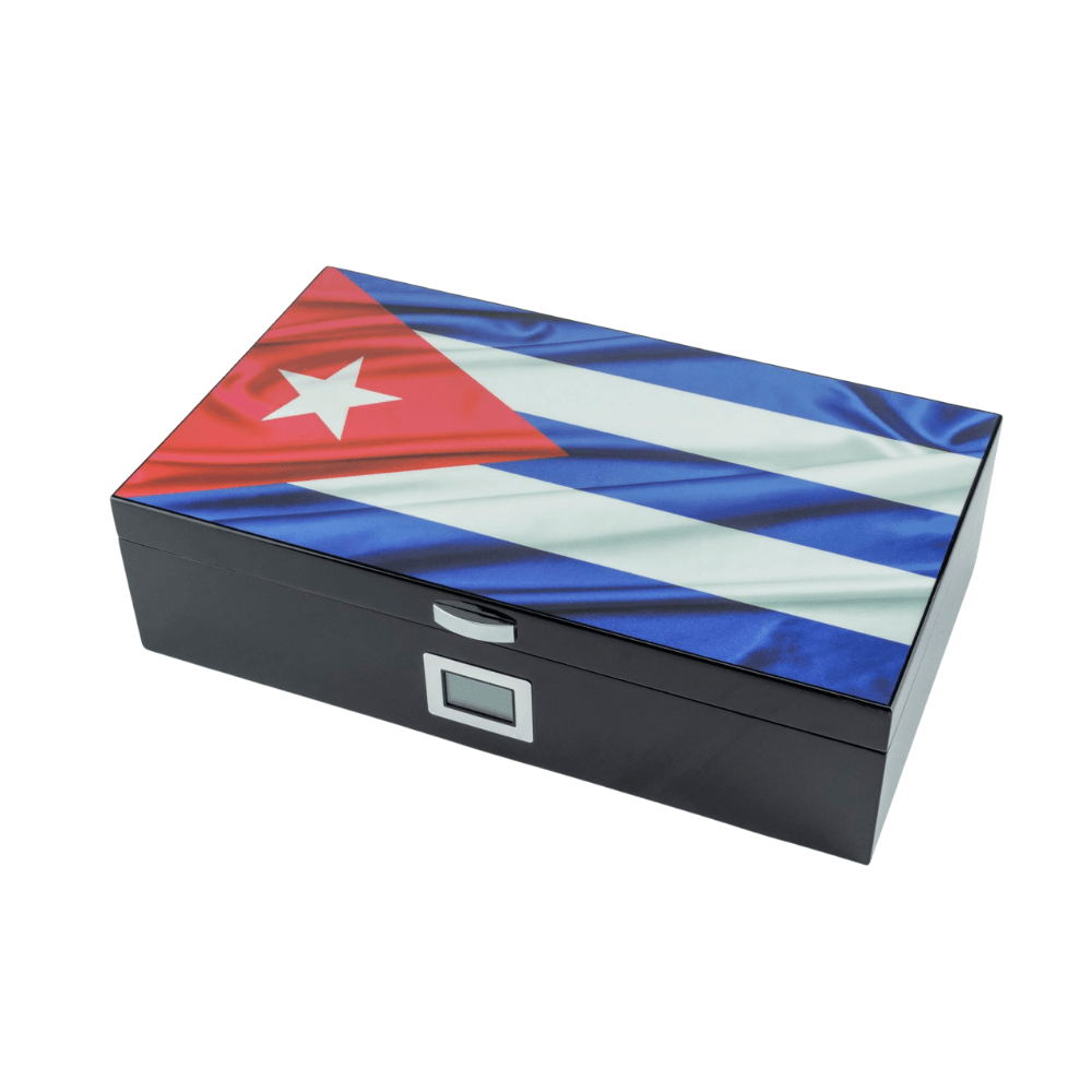 Hauser Siyah Baskı Humidor 561371