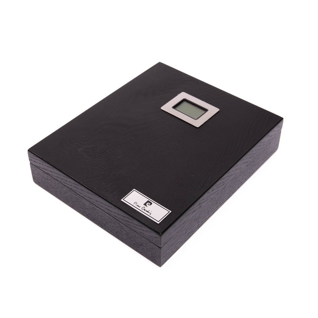 Pierre Cardin Black Wood
  Coating Humidor 905010