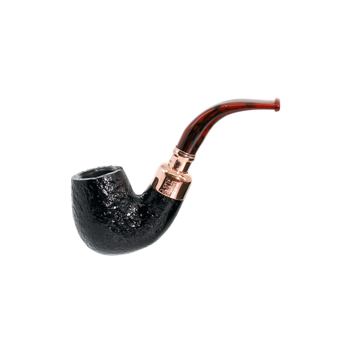 Peterson Christmas 2024 Copper Spigot Sandblasted X220 9mm. Filtreli Akrilik Saplı Pipo 205958