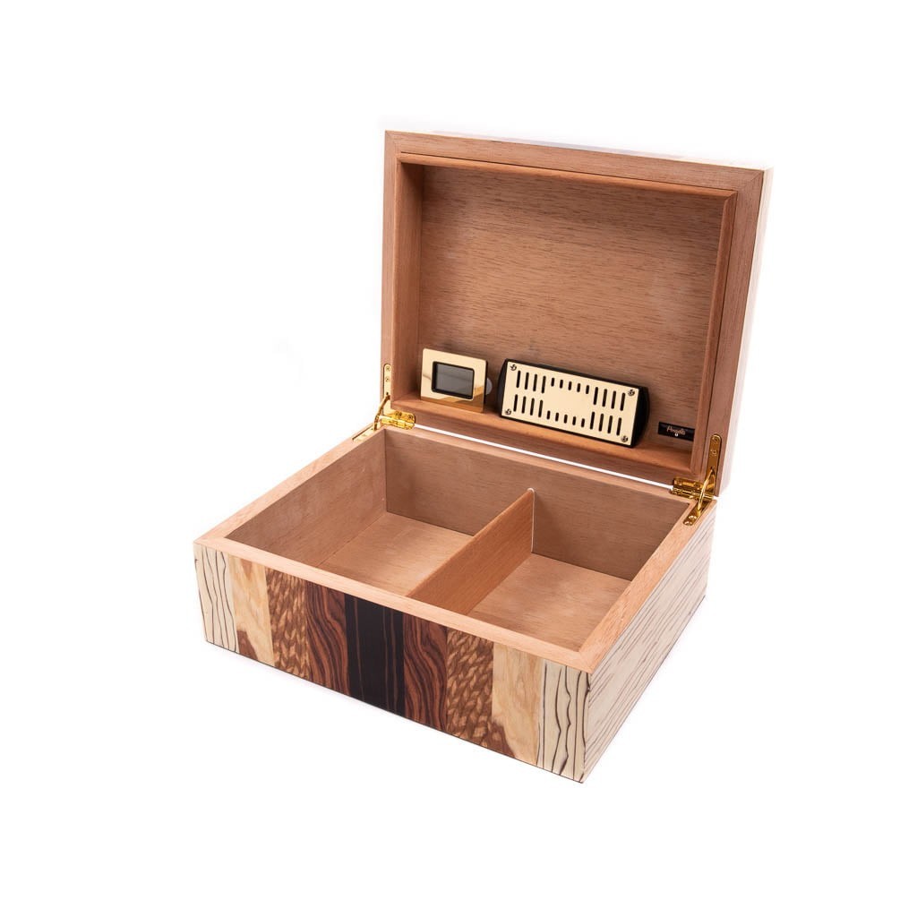 Angelo Wood Print Polished
  Humidor 920031