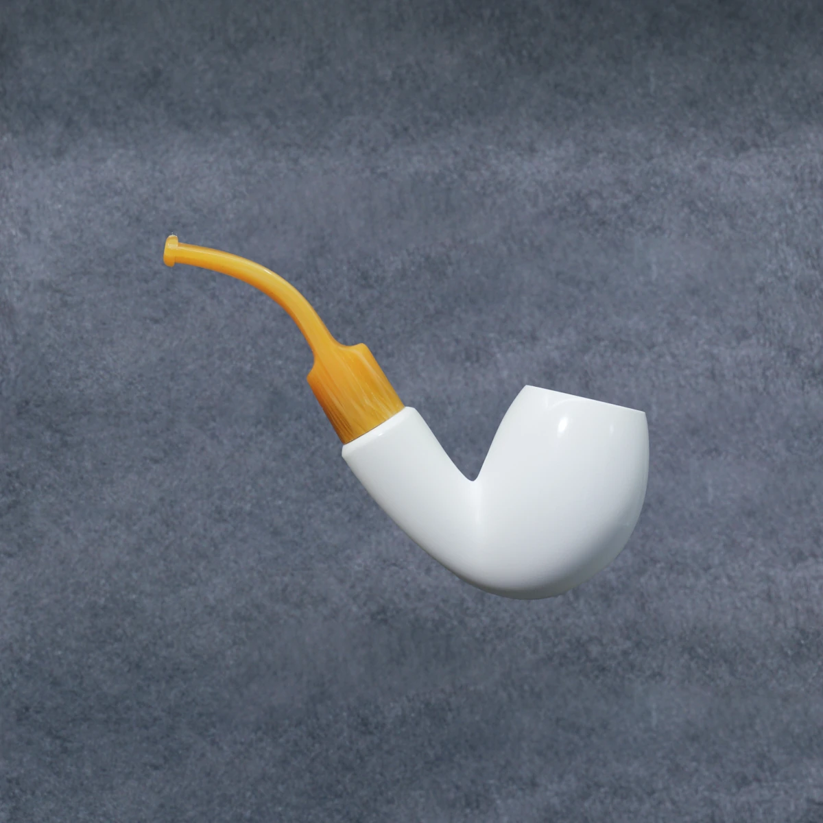 Yunar Perla 9mm. Filtreli Akrilik Saplı Lületaşı Pipo 11049M