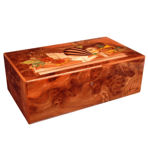 Gentili Emilio Natural Natürmort Kaplama Humidor 373023
