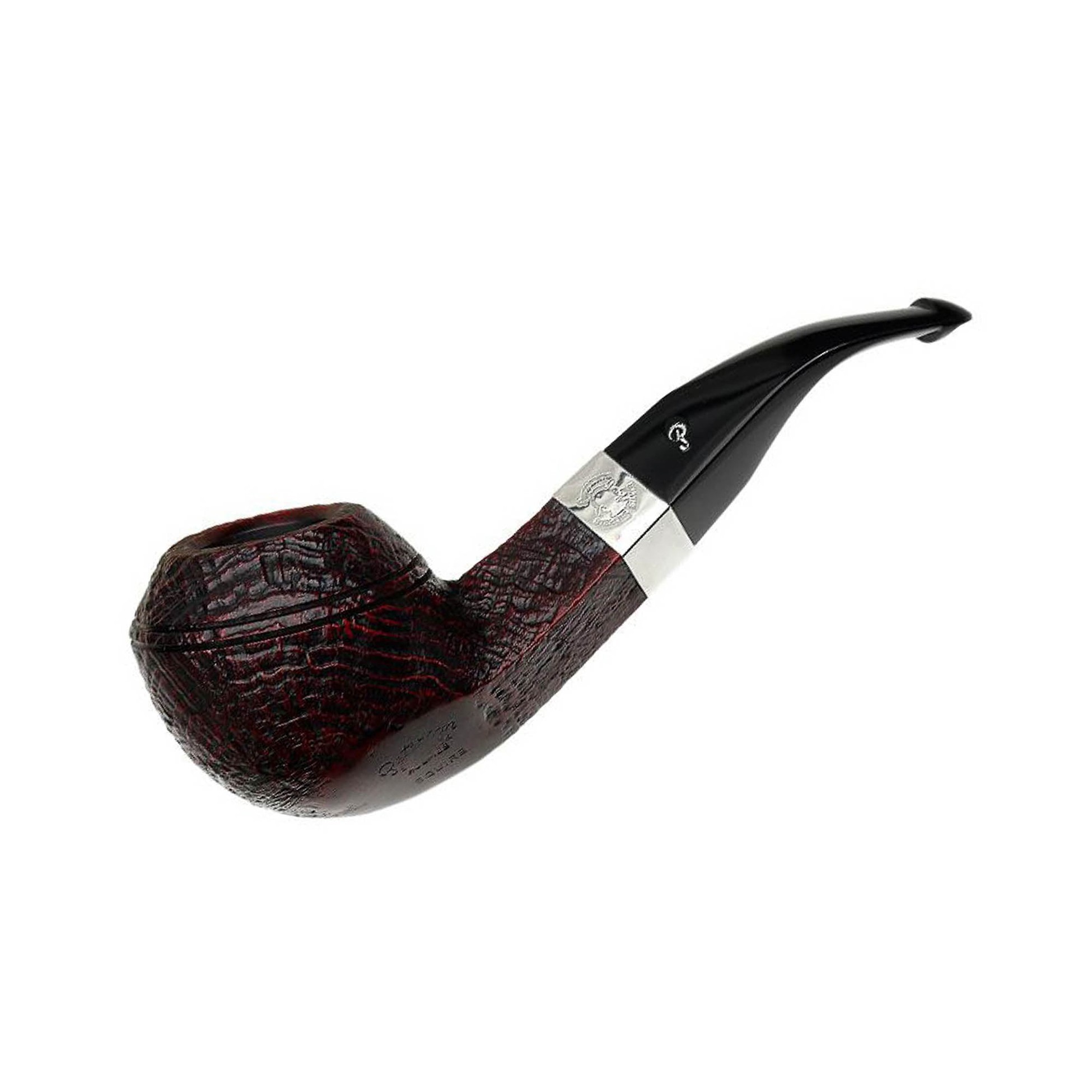 Peterson Sherlock Holmes
  Sandblasted Squire 9mm. Filtreli Vulcanite Saplı Pipo 205720