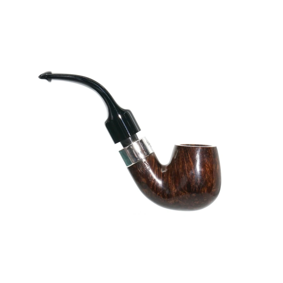 Peterson Deluxe System Dark Smooth 20s 9mm. Filtreli Akrilik Saplı Pipo 206405