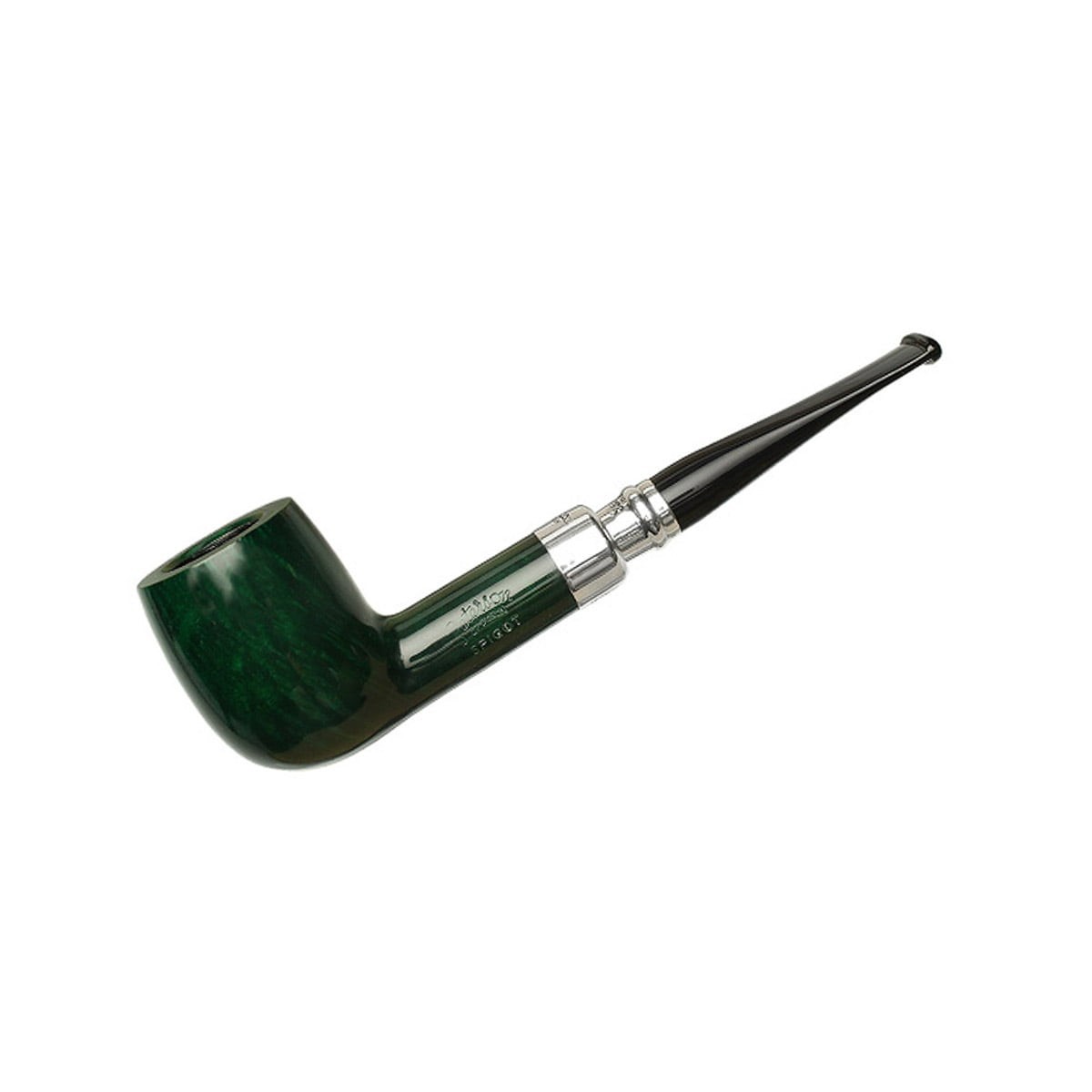 Peterson Green Spigot  106 9mm. Filtreli Akrilik Saplı Pipo 205920