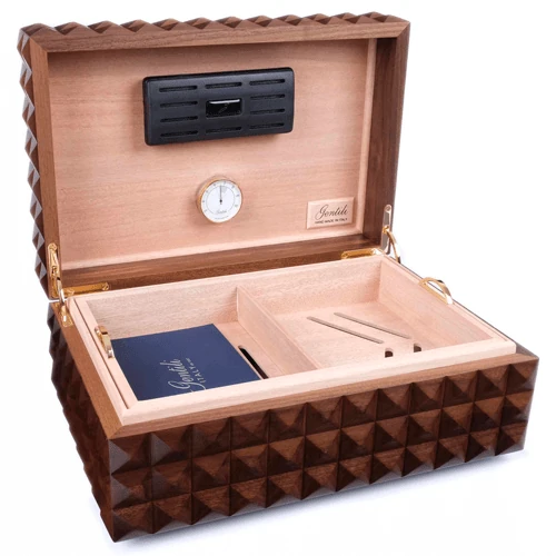 Gentili Emilio Kahverengi Ceviz Kaplama Humidor 373049
