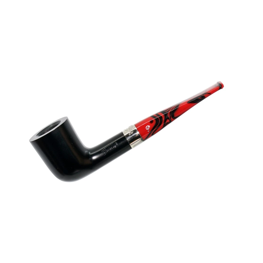 Peterson Dracula Smooth 120 9mm. Filtreli Akrilik Saplı Pipo 206003