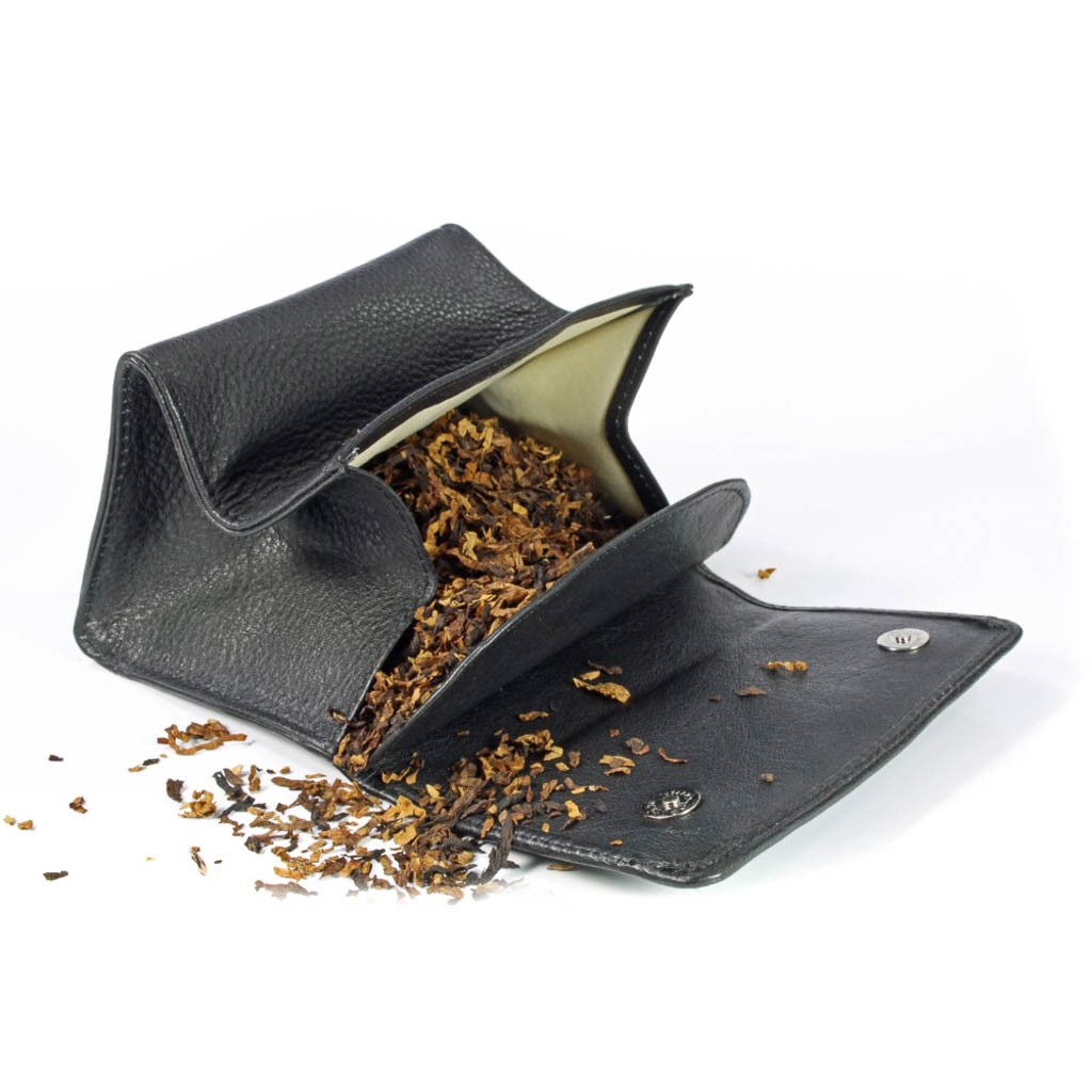 Rattray's Black Knight Tobacco
  Pouch 2 Siyah Deri Pipo Tütün Kesesi 115480